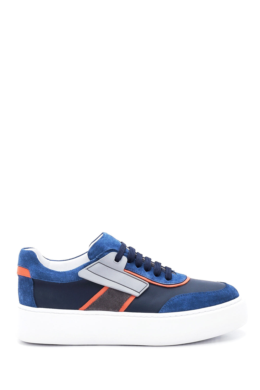 Erkek Deri Yüksek Taban Sneaker