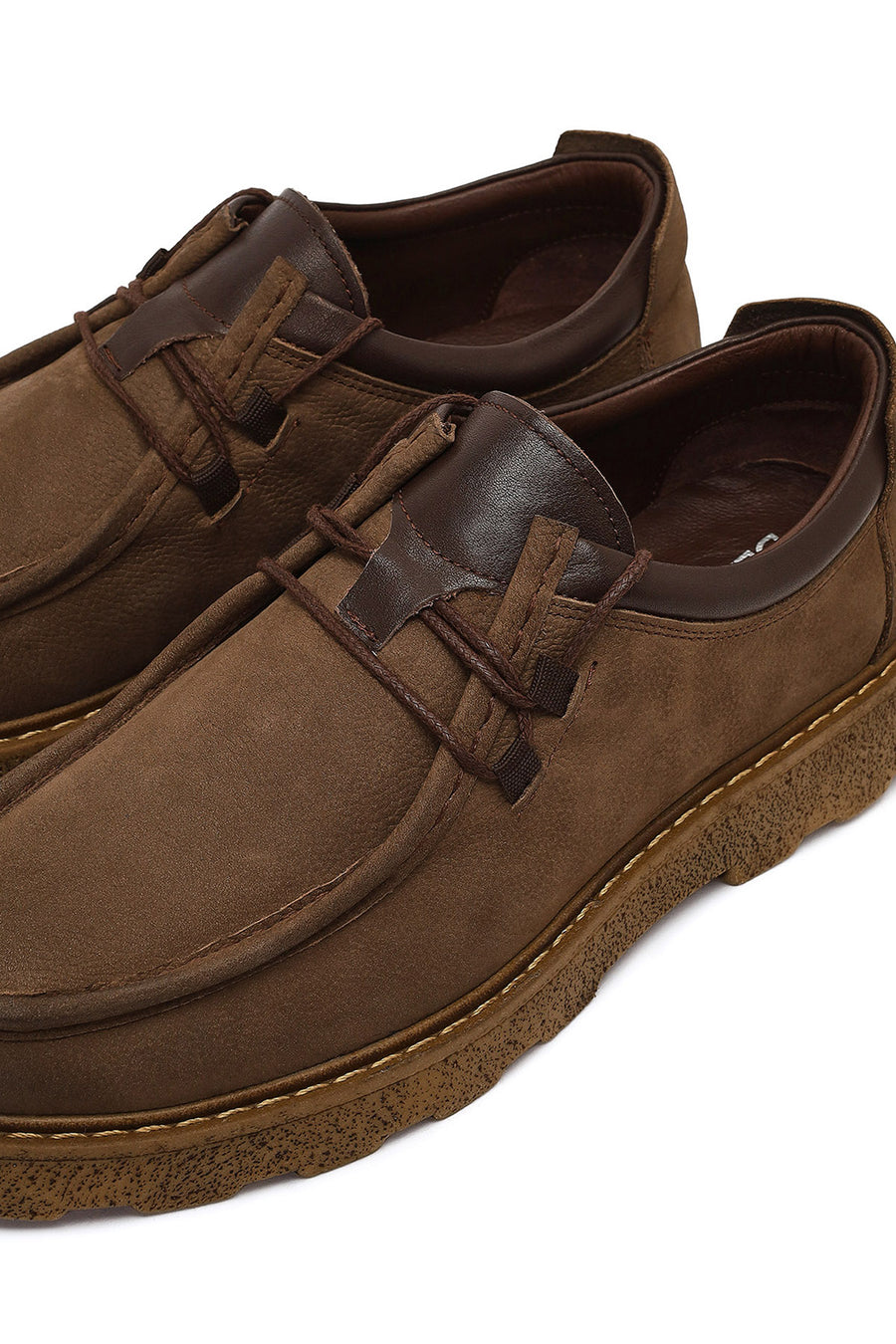 Male Mink Nubuck Leather Casual Shoes
