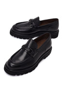 Erkek Siyah Deri Casual Loafer | Derimod