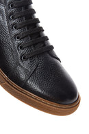 Erkek Siyah Deri Bilekli Sneaker Bot | Derimod
