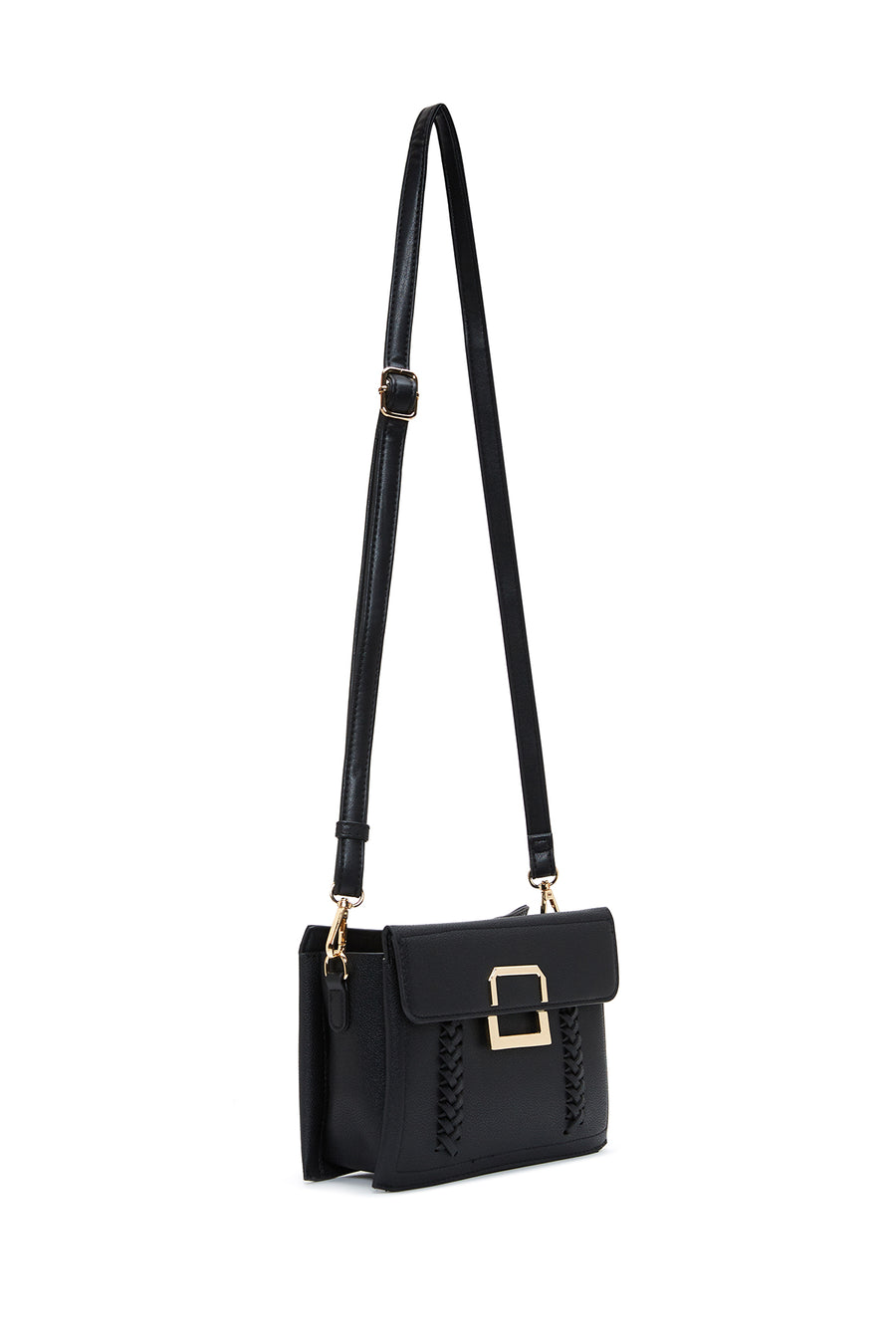 Women's Black Crossbody Bag