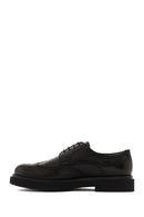 Male Black Lace-up Leather Casual Shoes | Derimod