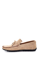 Erkek Deri Süet Loafer | Derimod