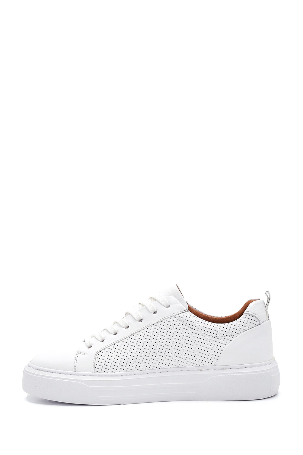 Erkek Deri Delikli Sneaker