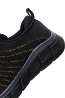 Women's Black Fabric Sneaker | Derimod
