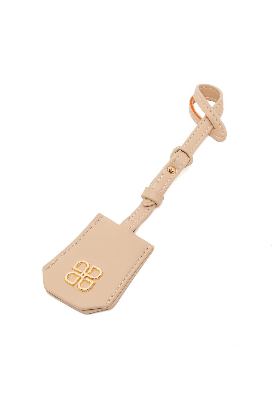 Woman Cream Long Strap Printed Shoulder Bag