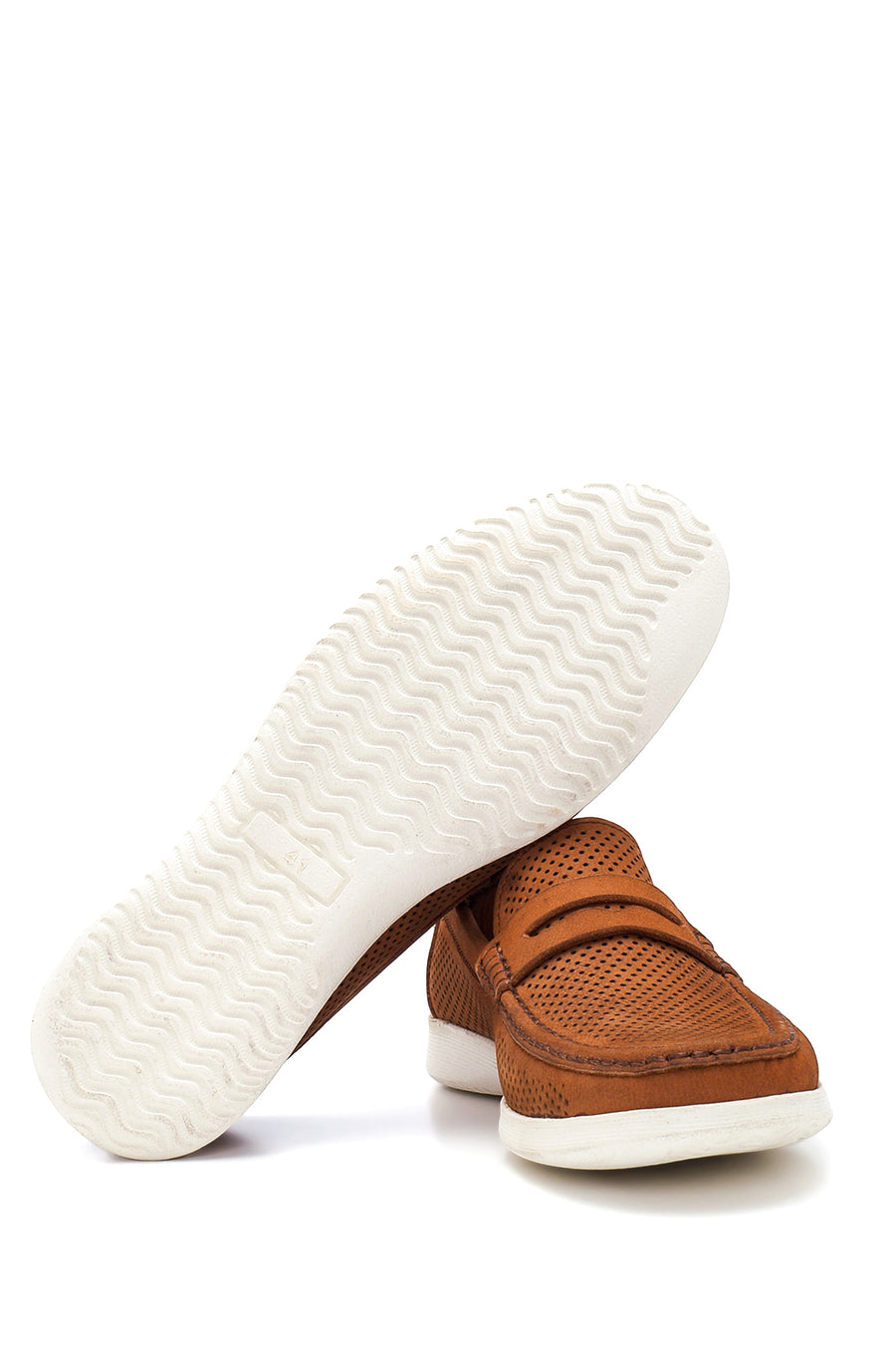 Erkek Deri Nubuk Loafer