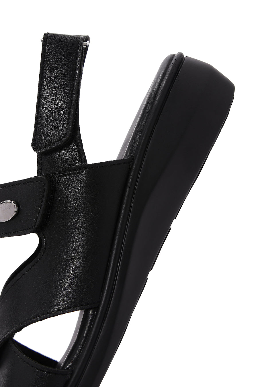 Women's Black Comfort Sandals
