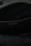 Anthracite Men's Leather Backpack | Derimod