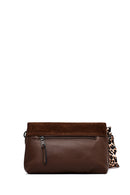 Woman Brown Suede Crossbody Bag | Derimod