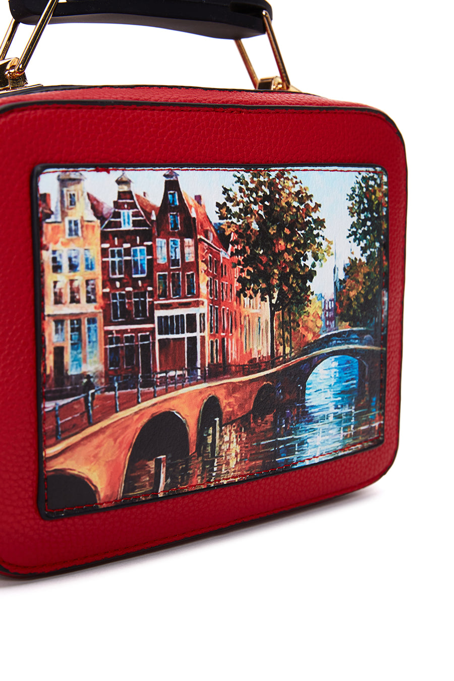 Women's Red Casual Shoulder Bag