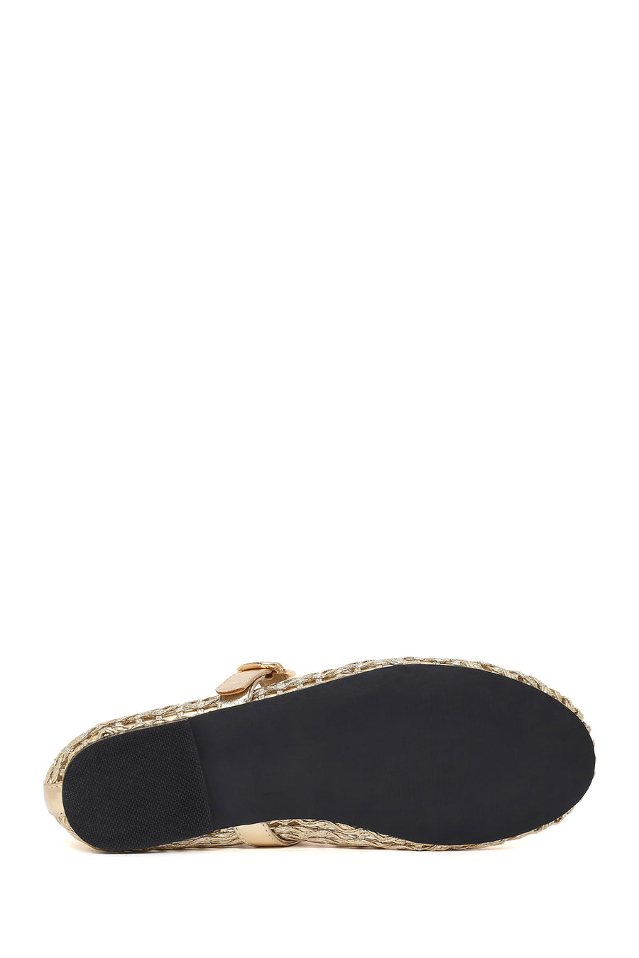 Woman Gold Metallic Ballet Flats