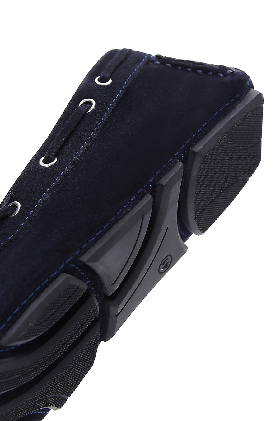 Erkek Lacivert Süet Deri Casual Loafer