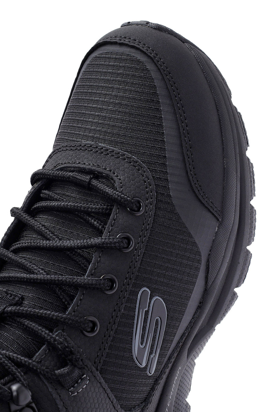 Skechers Erkek Siyah Escape Plan 2.0 - Woodrock Bağcıklı Spor Bot