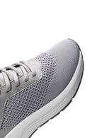Kadın Gri Kalın Tabanlı Kumaş Sneaker | Derimod
