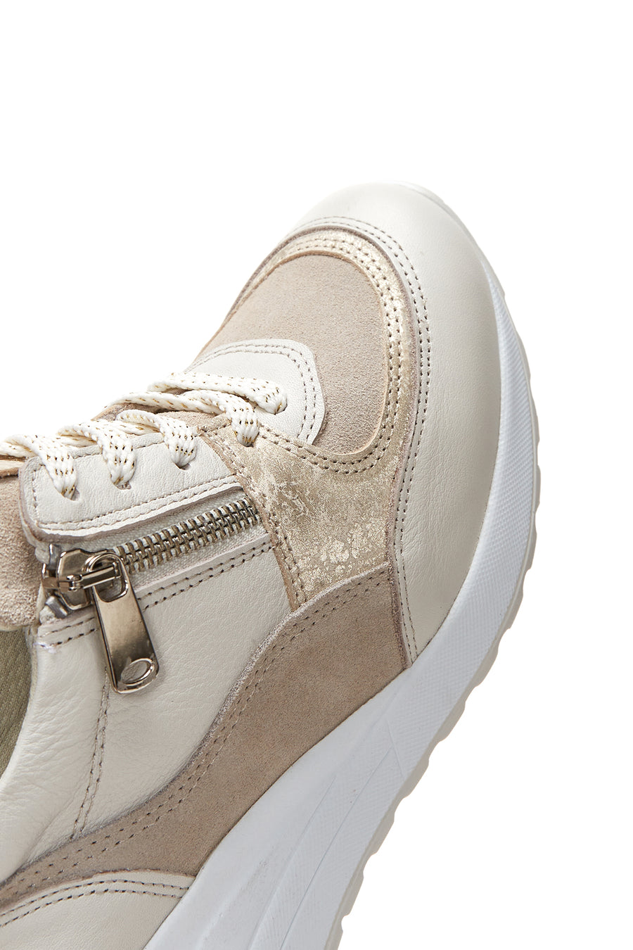 Kadın Deri Yüksek Taban Sneaker