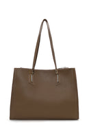 Woman Mink Classic Shoulder Bag | Derimod