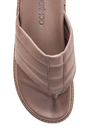 Men's Leather Slippers | Derimod