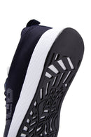 Derimod Zero Men's Navy Blue Lace-Up Thick Sole Sneaker | Derimod