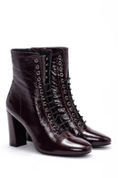 Women's Heeled Patent Leather Boots | Derimod