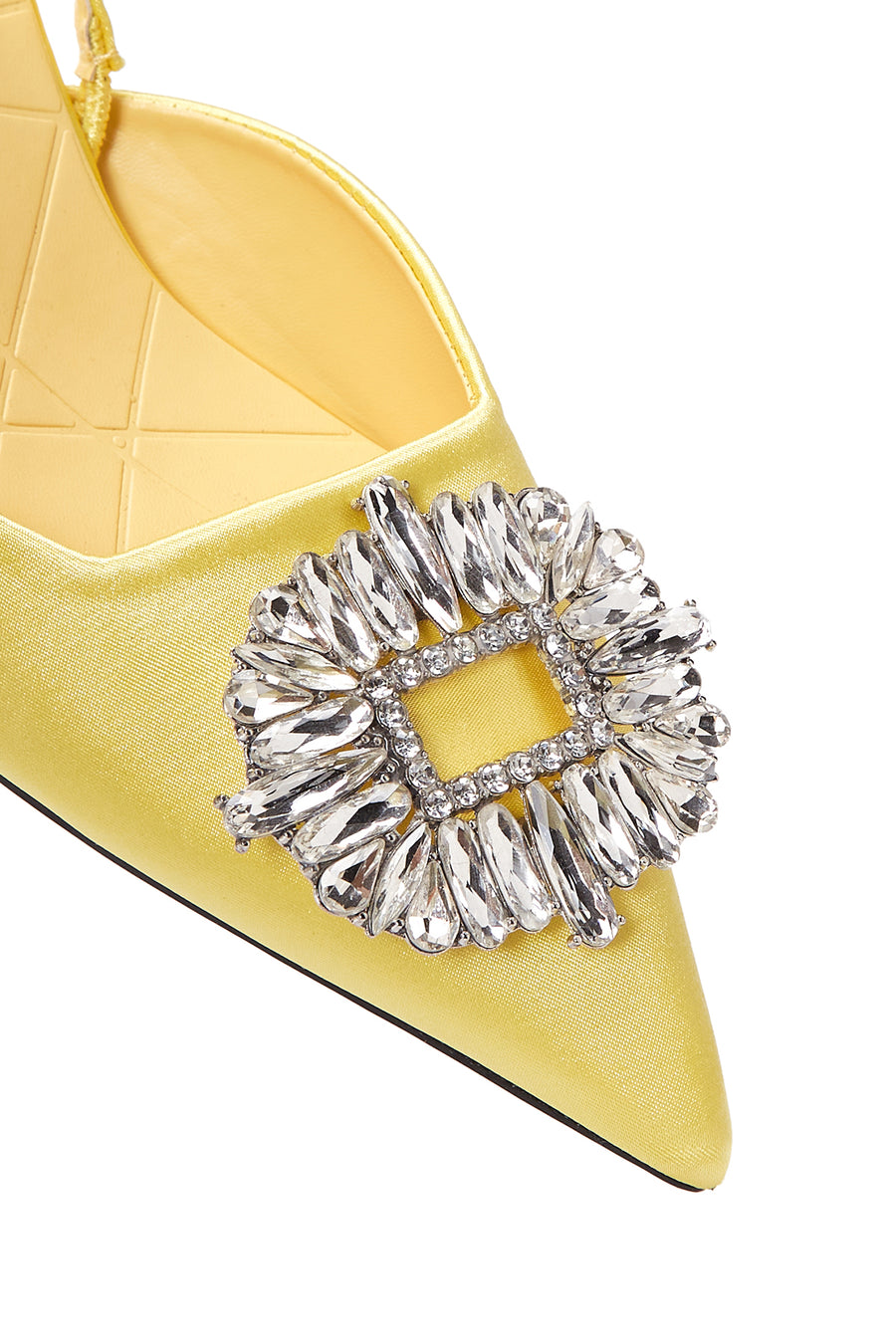 Women's Yellow Stone Heeled Shoes