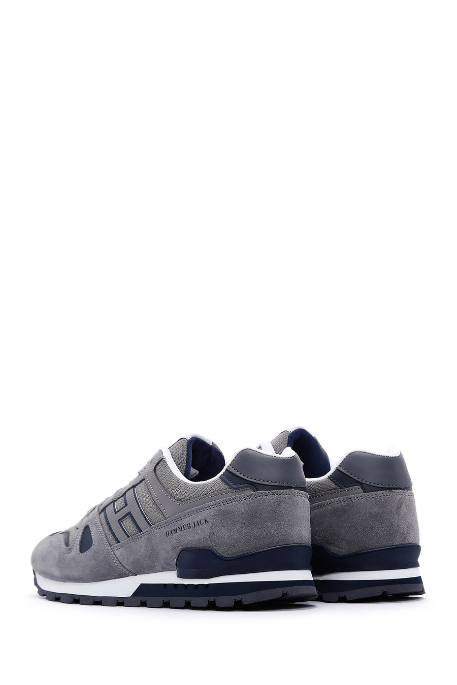 Hammer Jack Erkek Gri Deri Sneaker