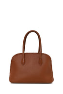 Woman Brown Long-Strap Classic Shoulder Bag | Derimod