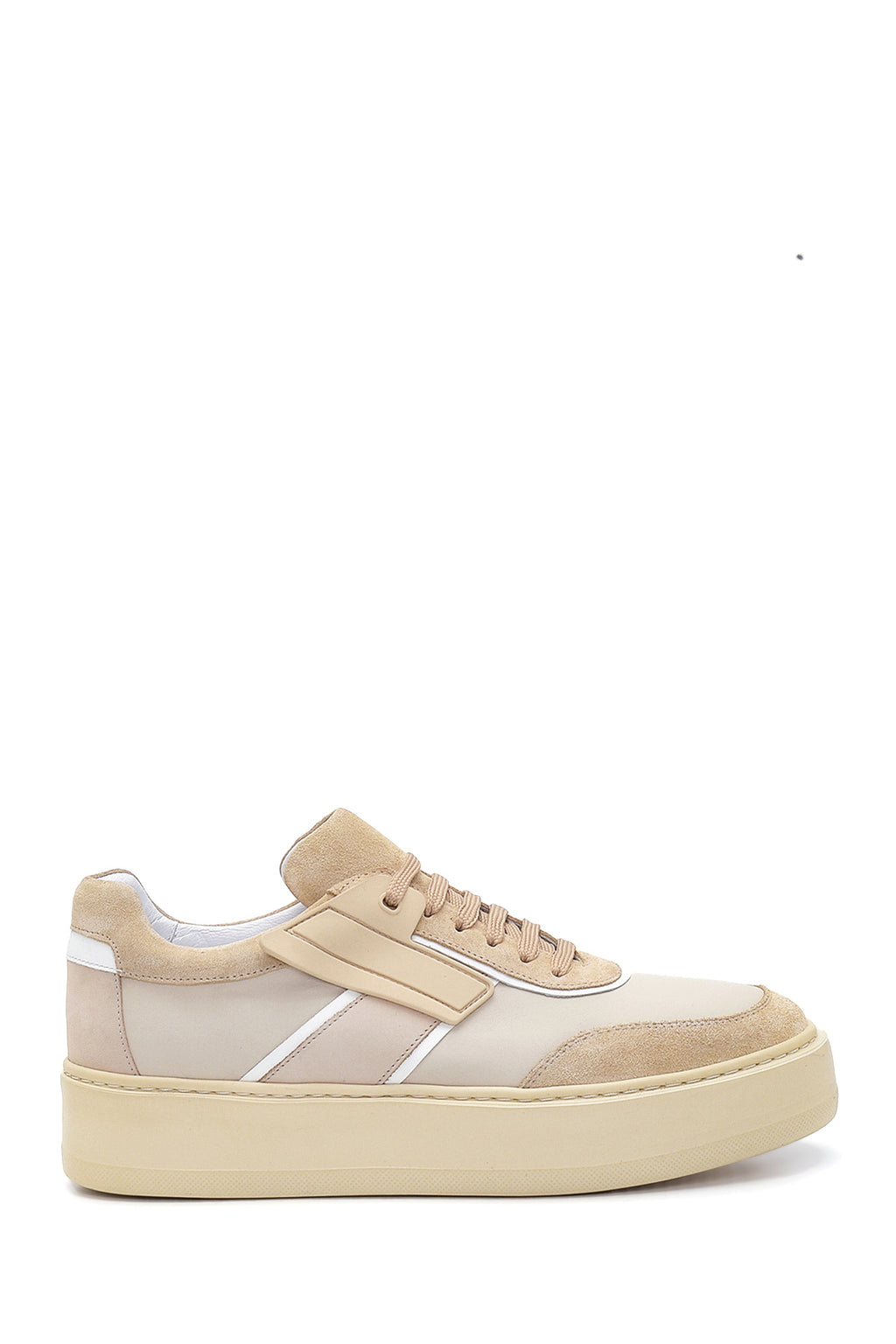 Erkek Deri Yüksek Taban Sneaker