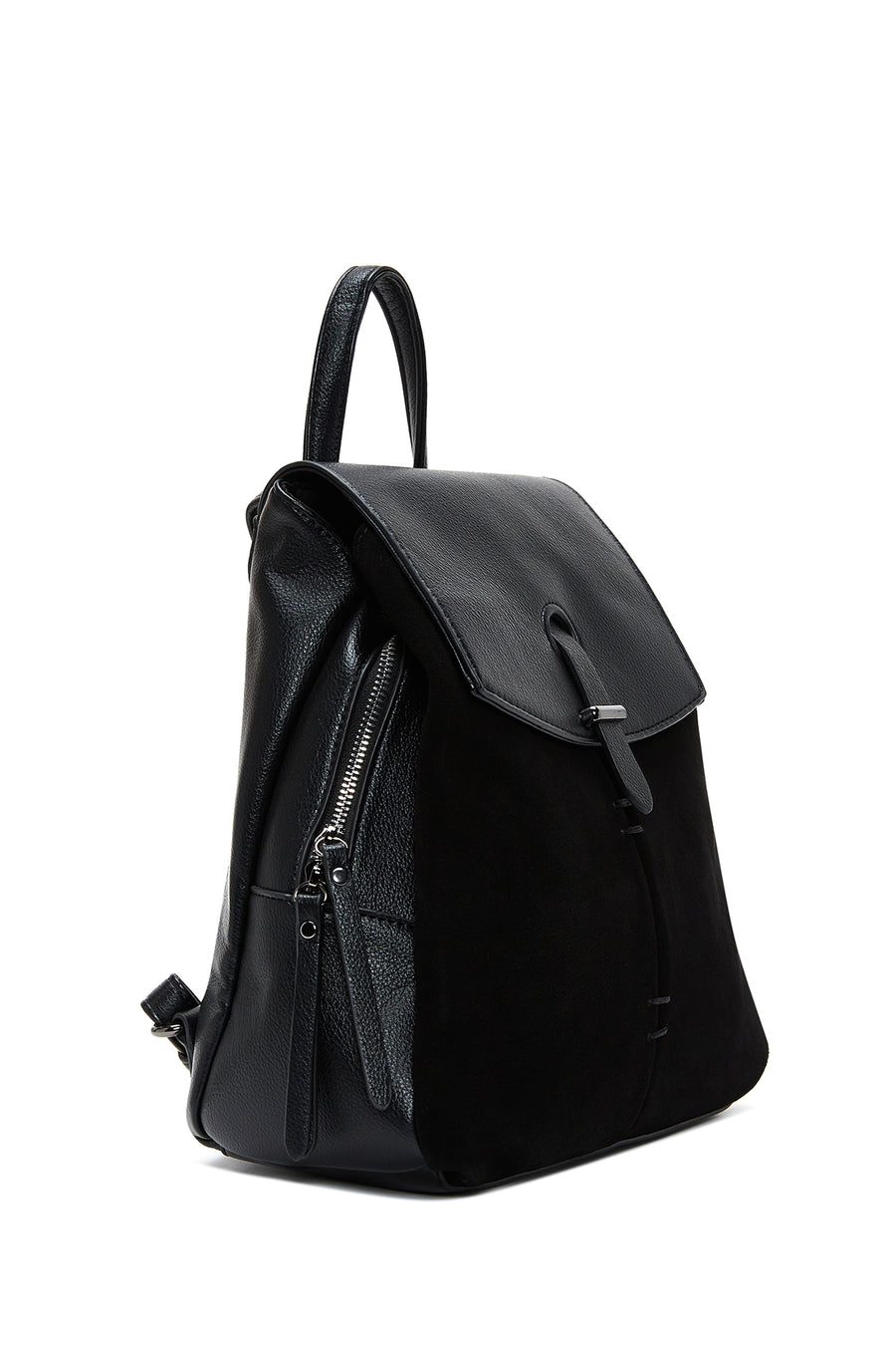 Women's Black Casual Backpack