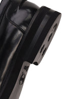 Male Black Tasselled Leather Loafer | Derimod