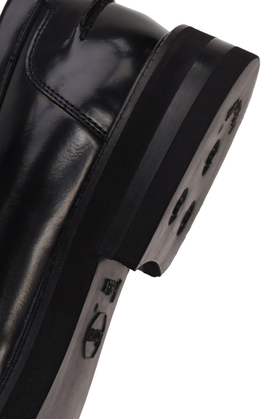 Male Black Tasselled Leather Loafer