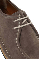 Men's Mink Lace-Up Suede Leather Casual Shoes | Derimod