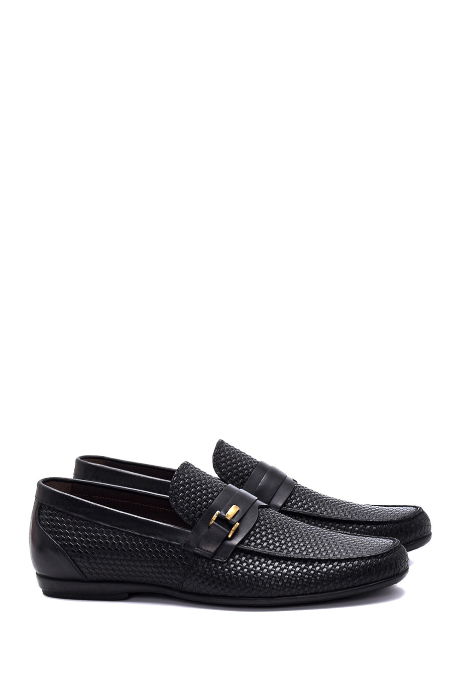 Men's Leather Printed Loafer