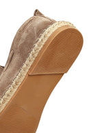 Erkek Vizon Süet Deri Espadril | Derimod
