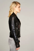 Jet Set Women's Leather Jacket | Derimod