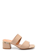 Women's Casual Heeled Slippers | Derimod