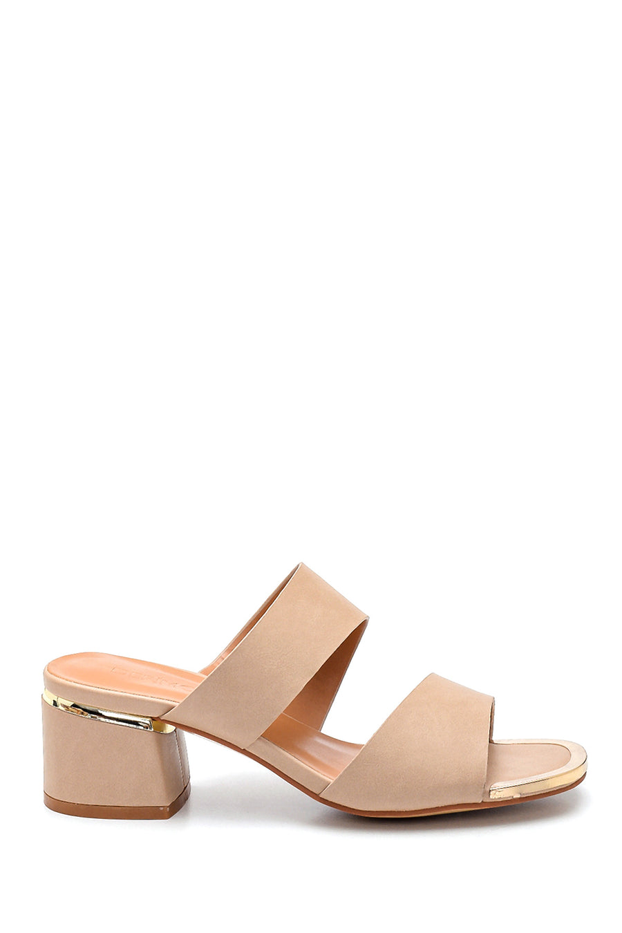 Women's Casual Heeled Slippers 21SFE463718 | Derimod