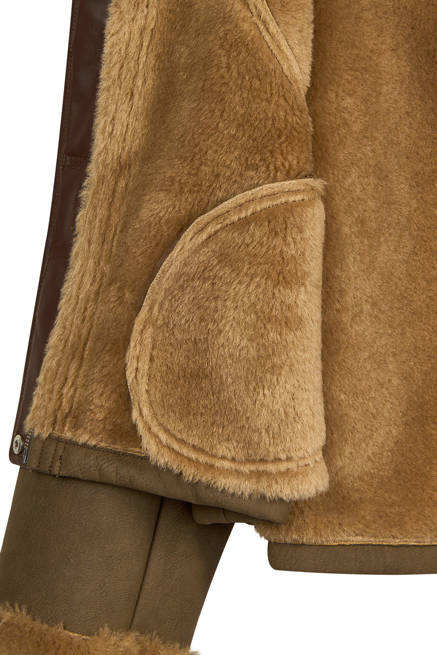 St Anton Woman Taba Oversize Teddy Coats