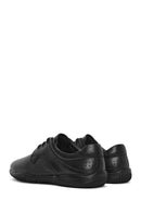 Men's Black Lace-up Leather Comfort Shoes | Derimod