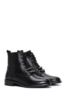 Women's Leather Zipper Boots | Derimod
