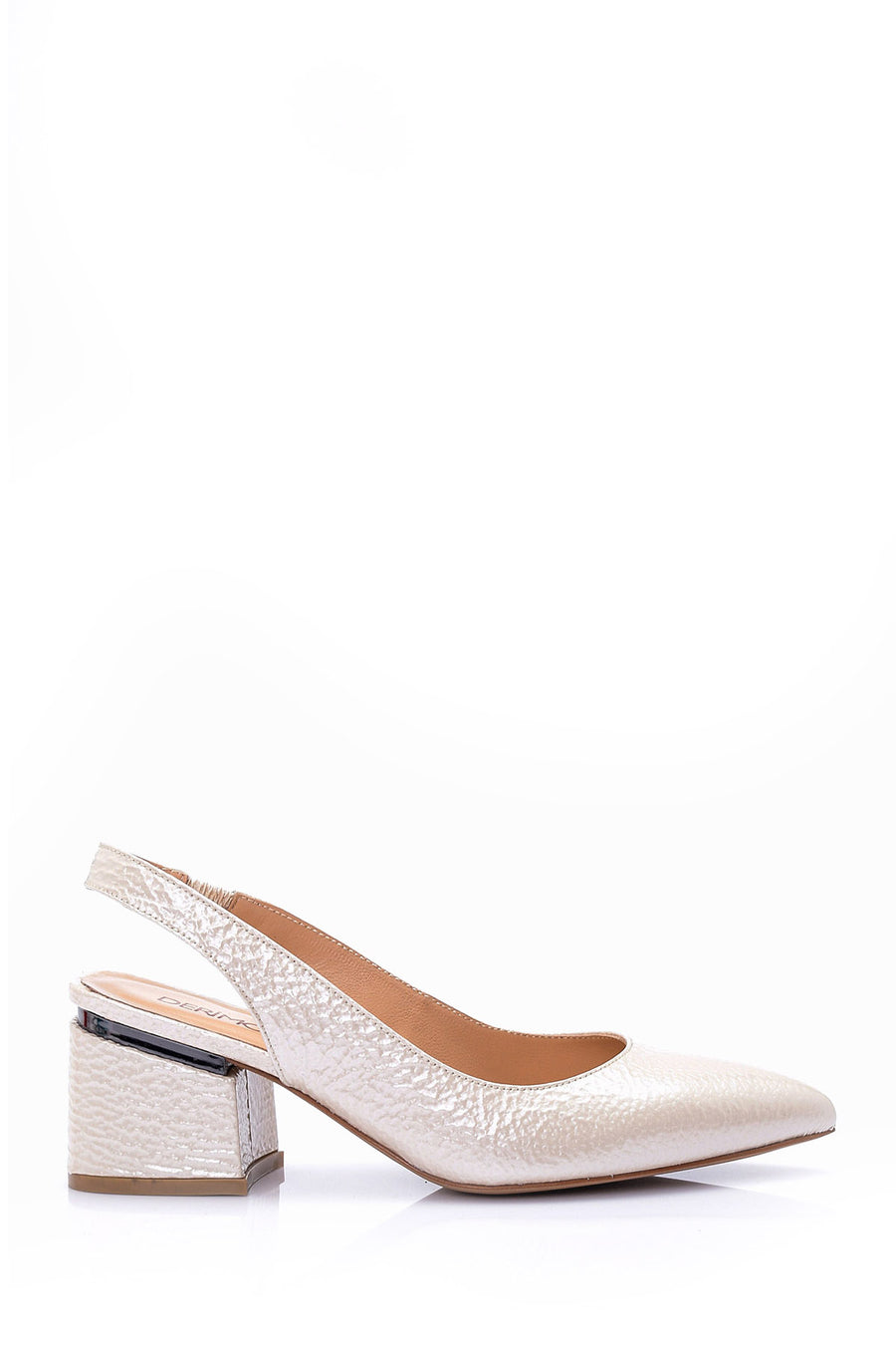 Women's Patent Leather Heeled Shoes 19SFD160516 | Derimod