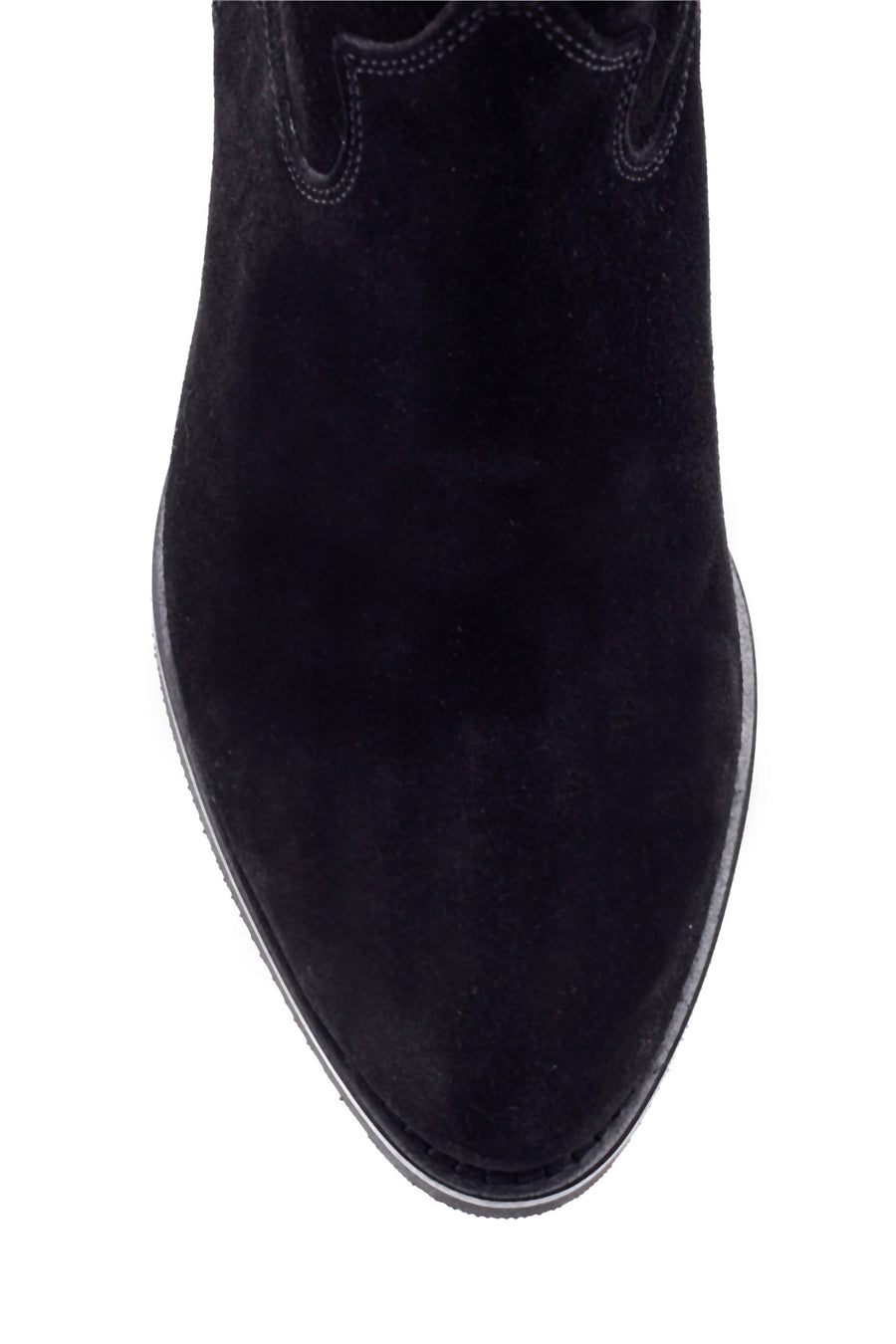 Women's Suede Leather Cowboy Boots