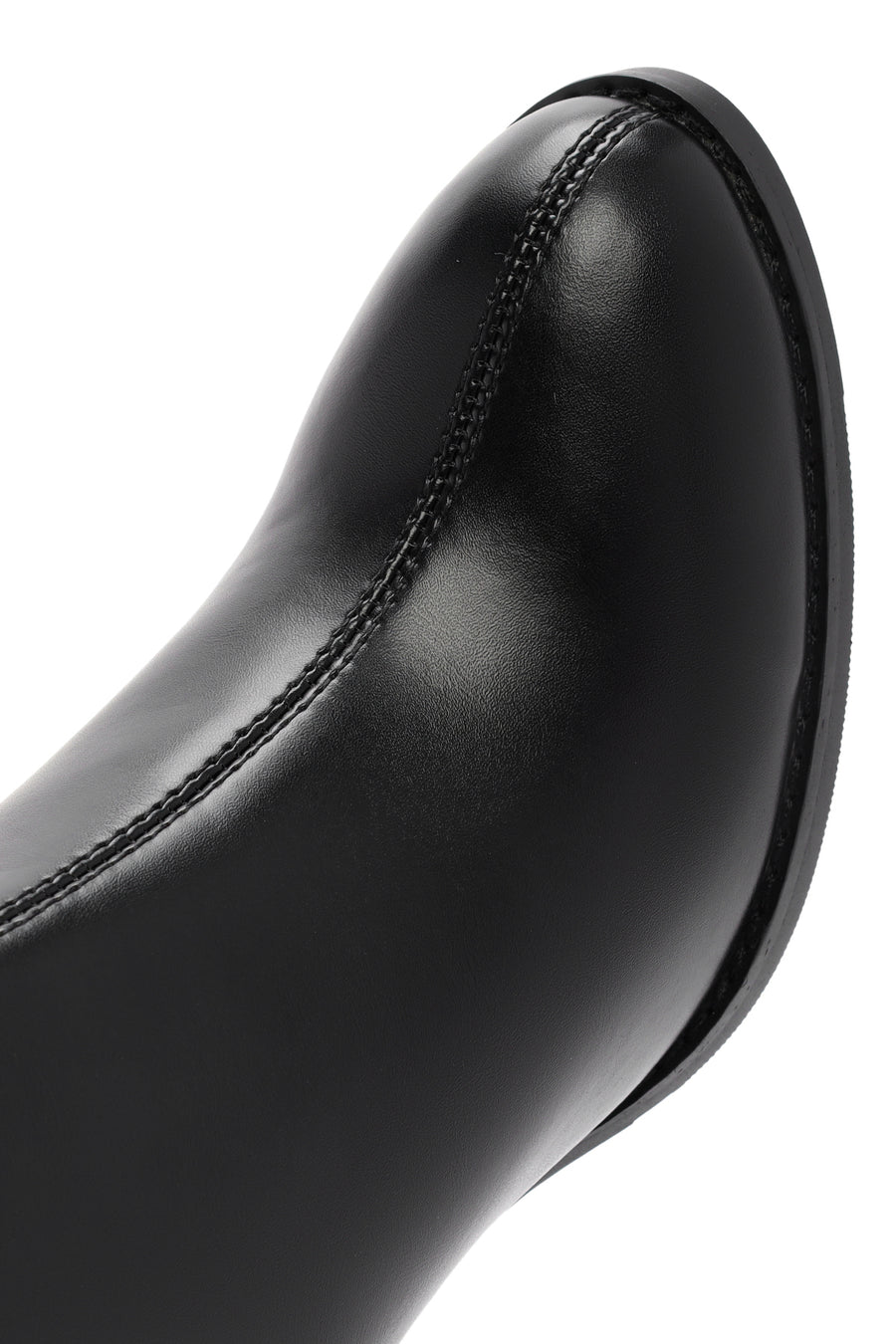 Women's Black Accessory Detailed Zippered Thick Heeled Boots