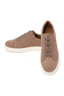 Male Beige Lace-up Suede Leather Sneaker | Derimod