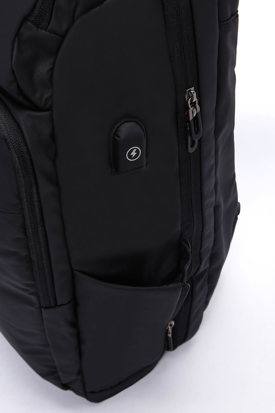 D-Pack Unisex Siyah Teknolojik Kumaş Sırt Çantası