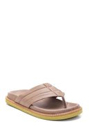 Men's Leather Slippers | Derimod