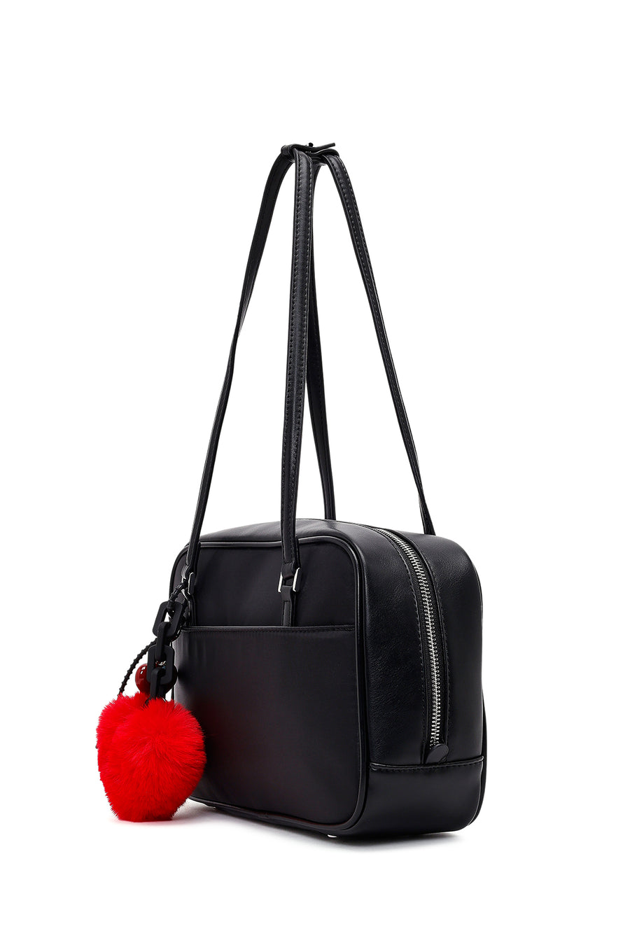 Women's Black Accessory Shoulder Bag