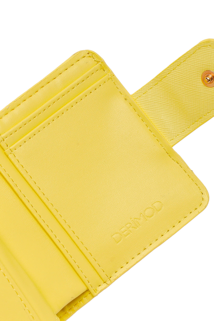 Woman Yellow Wallet