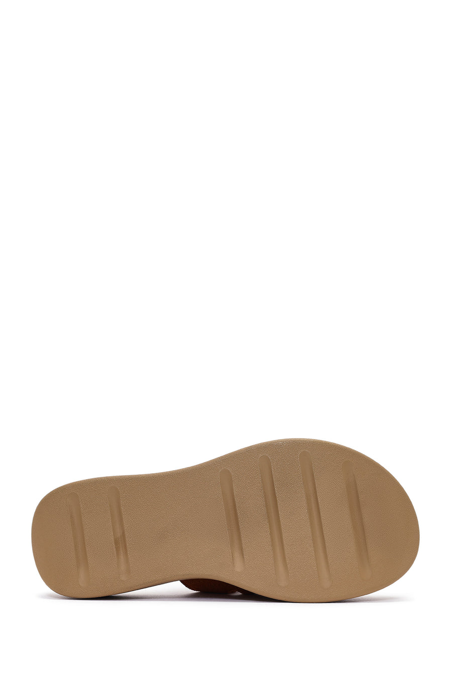 Women's Cinnamon Thick Soled Suede Leather Comfort Slippers