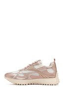 Kadın Pembe Bağcıklı Kalın Tabanlı Sneaker | Derimod